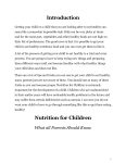 Nutrition for Children-1