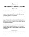 Nutrition for Children-1