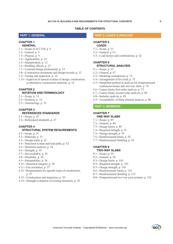 ACI 318-19 Building Code Requirements for Structural Concrete and Commentary