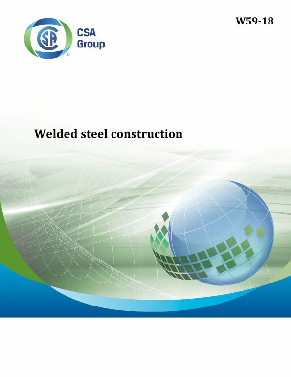 CSA W59-18 Welded Steel Construction