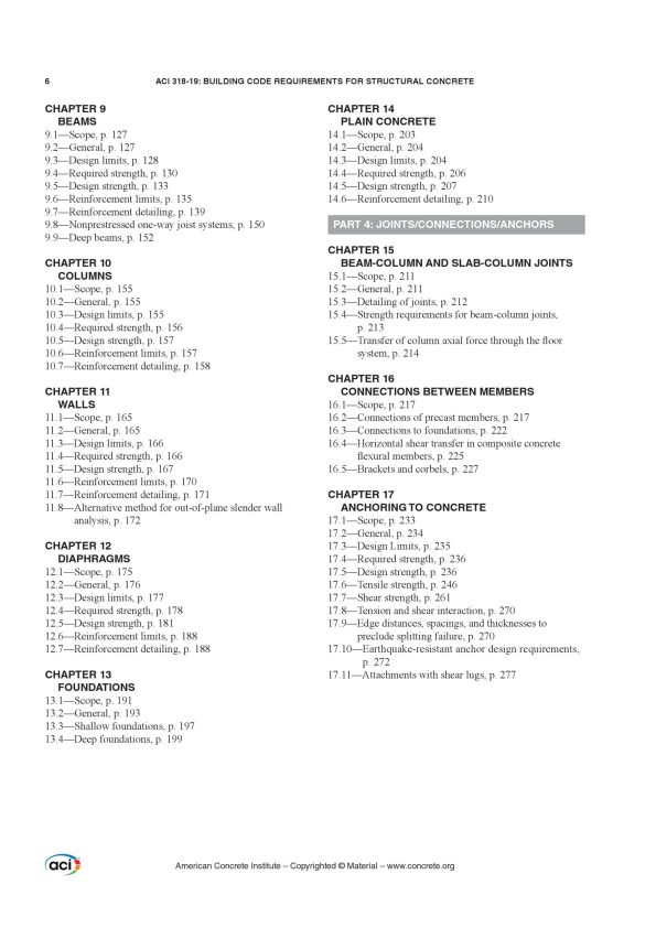 ACI 318-19 Building Code Requirements for Structural Concrete and Commentary