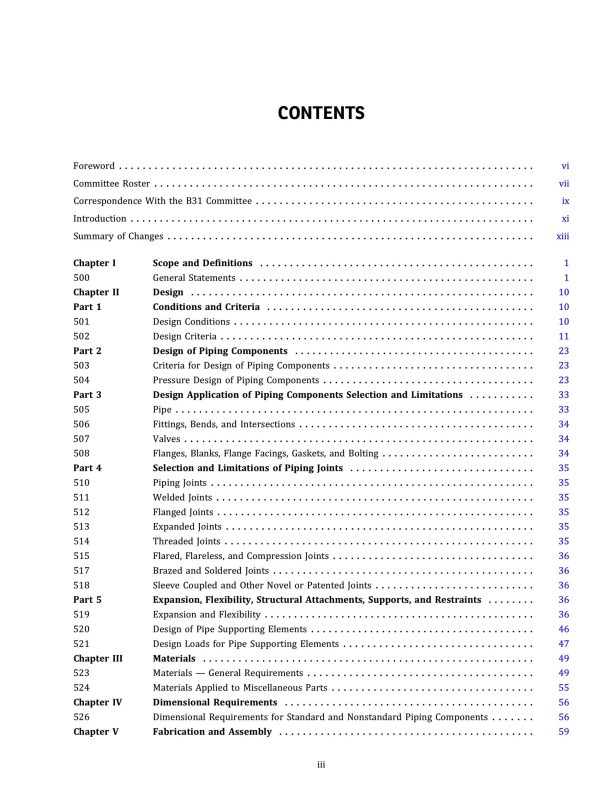 ASME B31.5-2019 Refrigeration Piping and Heat Transfer Components